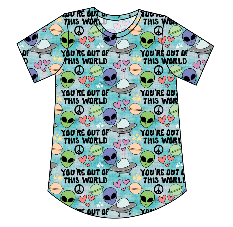 You're Out Of This World Ladies' Relaxed Tee