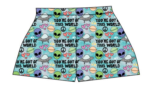 You're Out Of This World Ladies' Lounge Shorts