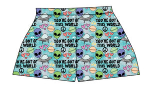 You're Out Of This World Ladies' Lounge Shorts