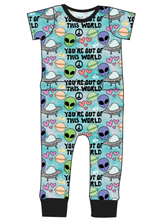 Load image into Gallery viewer, You&#39;re Out Of This World Bennett Pants and Shorts Length T-Shirt Romper