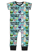 Load image into Gallery viewer, You&#39;re Out Of This World Emmett Pants And Shorts T-Shirt Romper