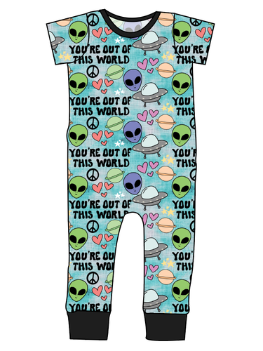 You're Out Of This World Emmett Pants And Shorts T-Shirt Romper