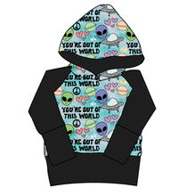 Load image into Gallery viewer, You&#39;re Out Of This World Grow With Me Hoodie (or Crewneck)