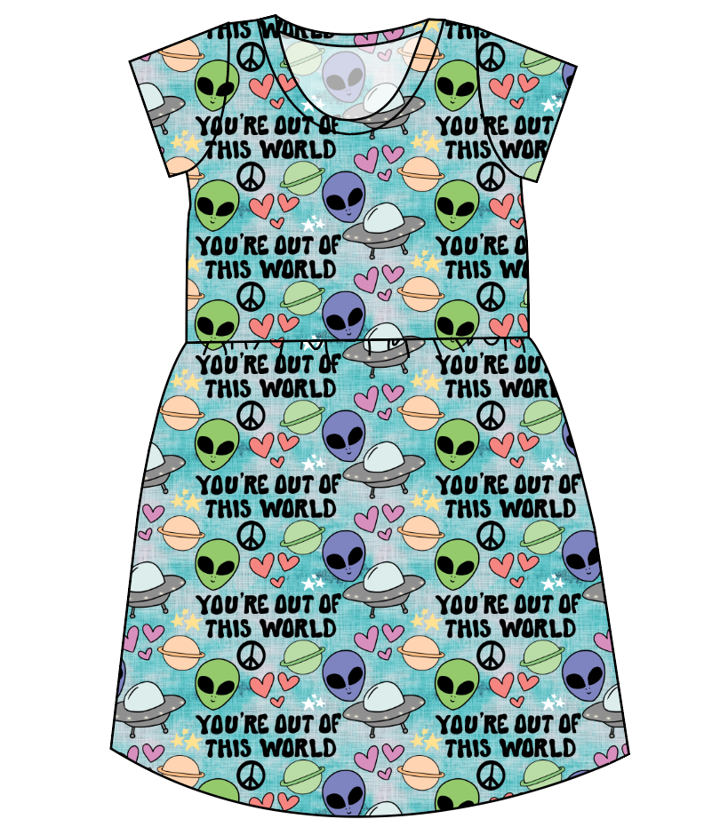 You're Out Of This World Ladies' Play Dress