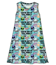 Load image into Gallery viewer, You&#39;re Out Of This World Ladies&#39; Swing Dress