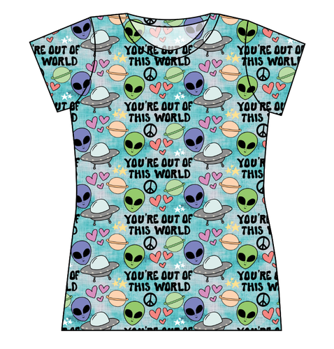 You're Out Of This World Ladies' Basic Tee