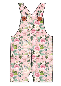 Perfectly Pastel Floral Overalls and Shortalls