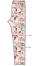 Load image into Gallery viewer, Perfectly Pastel Floral Basic Leggings