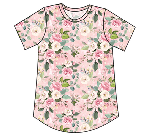 Perfectly Pastel Floral Kids' Relaxed Tee