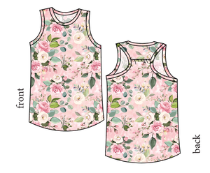 Perfectly Pastel Floral Summer Tank