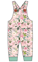 Load image into Gallery viewer, Perfectly Pastel Floral Overalls and Shortalls