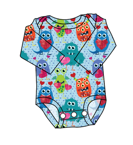 Monster Love Lap Neck Bodysuit