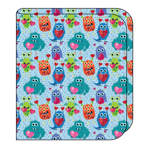 Monster Love Swaddle Blanket