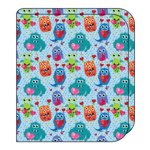 Monster Love Swaddle Blanket