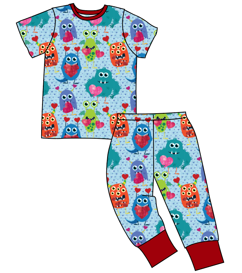 Monster Love Basic Loungewear Set