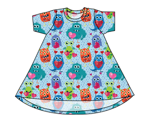 Monster Love Basic T-Shirt Dress