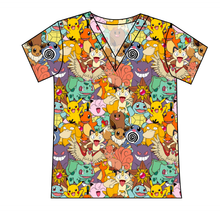 Load image into Gallery viewer, Gotta Catch Em All Ladies&#39; Slouchy V-Neck Tee