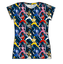 Load image into Gallery viewer, Mighty Morphin Ladies&#39; Basic Tee