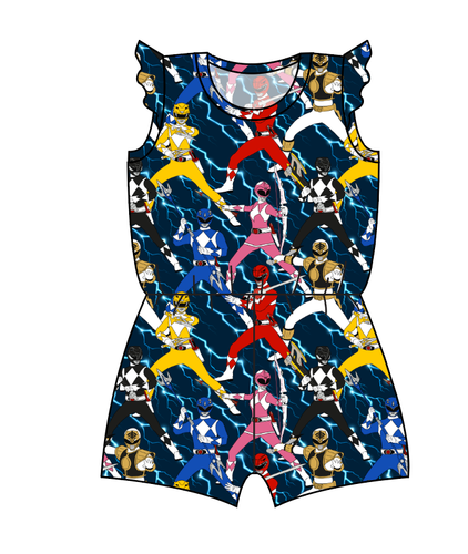 Mighty Morphin Ivy Summer Romper