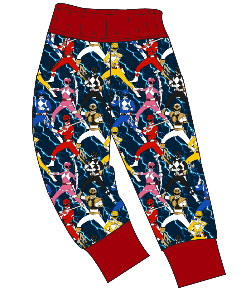 Mighty Morphin Mens' Joggers and Jogger Shorts