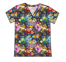 Load image into Gallery viewer, Super Pups Ladies&#39; Slouchy V-Neck Tee