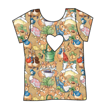 Load image into Gallery viewer, Mr. McGregors Garden Cambria Heart Back Tee