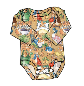 Mr. McGregors Garden Lap Neck Bodysuit