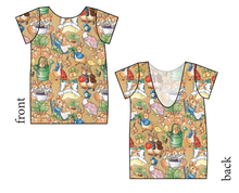 Load image into Gallery viewer, Mr. McGregors Garden Low Back Ballerina Tee