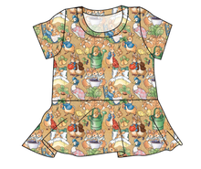 Load image into Gallery viewer, Mr. McGregors Garden Ladies&#39; Peplum Top