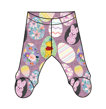 Load image into Gallery viewer, Cupcake Egg Hunt Newborn Footed Pants