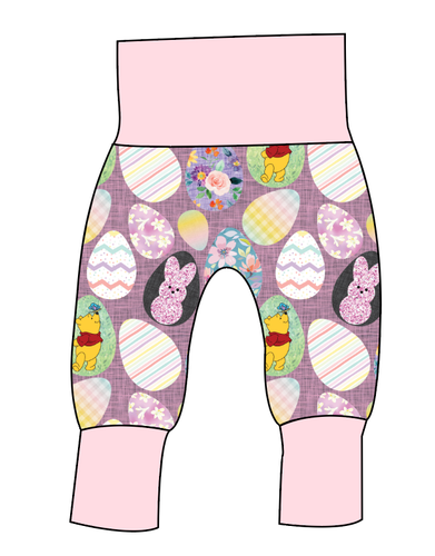 Cupcake Egg Hunt Grow With Me Pants And Shorts