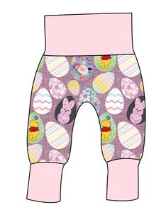 Cupcake Egg Hunt Grow With Me Pants And Shorts