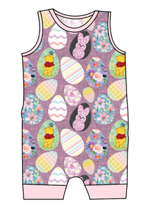 Cupcake Egg Hunt Emmett Pants And Shorts T-Shirt Romper