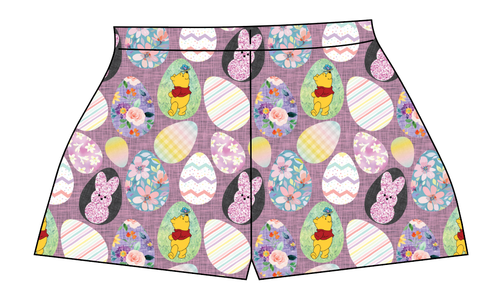 Cupcake Egg Hunt Ladies' Lounge Shorts