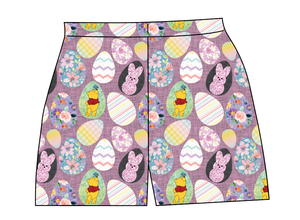 Cupcake Egg Hunt Ladies' Lounge Shorts