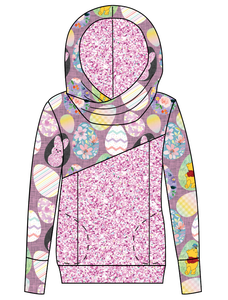 Cupcake Egg Hunt Ladies Hoodie