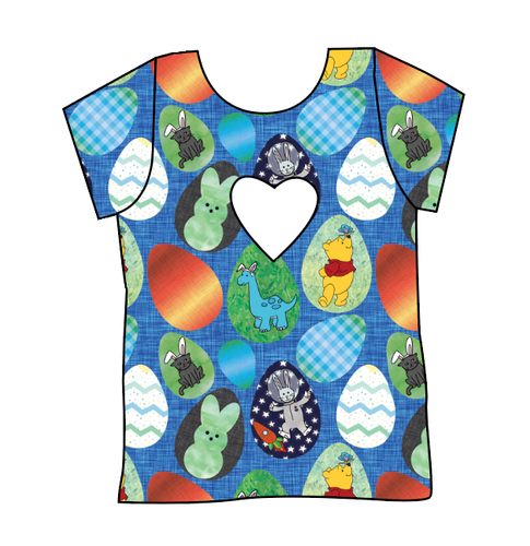 Rad Egg Hunt Cambria Heart Back Tee