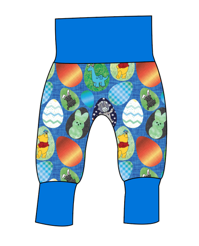 Rad Egg Hunt Grow With Me Pants And Shorts