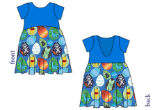 Load image into Gallery viewer, Rad Egg Hunt Low Back Dress