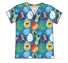 Load image into Gallery viewer, Rad Egg Hunt Ladies&#39; Slouchy V-Neck Tee