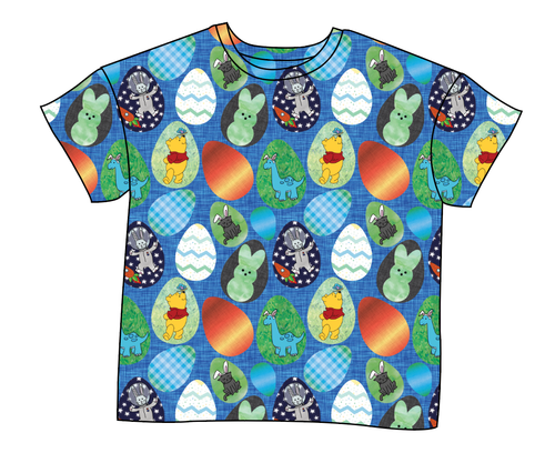 Rad Egg Hunt Ladies' Oversized Tee