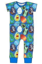 Load image into Gallery viewer, Rad Egg Hunt Bennett Pants and Shorts Length T-Shirt Romper