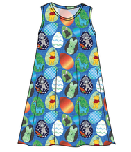 Load image into Gallery viewer, Rad Egg Hunt Ladies&#39; Swing Dress