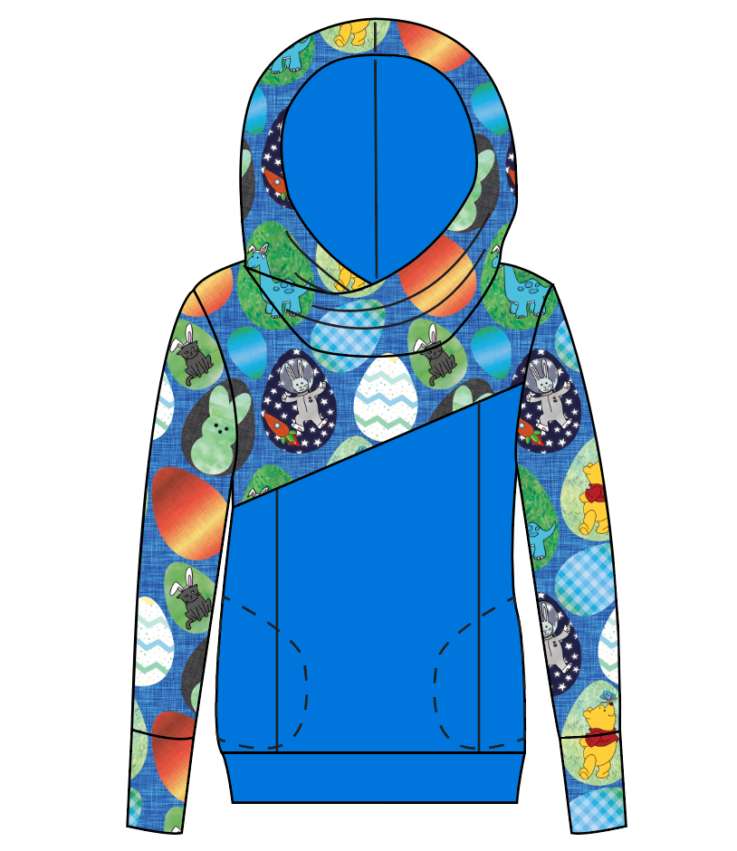 Rad Egg Hunt Ladies Hoodie