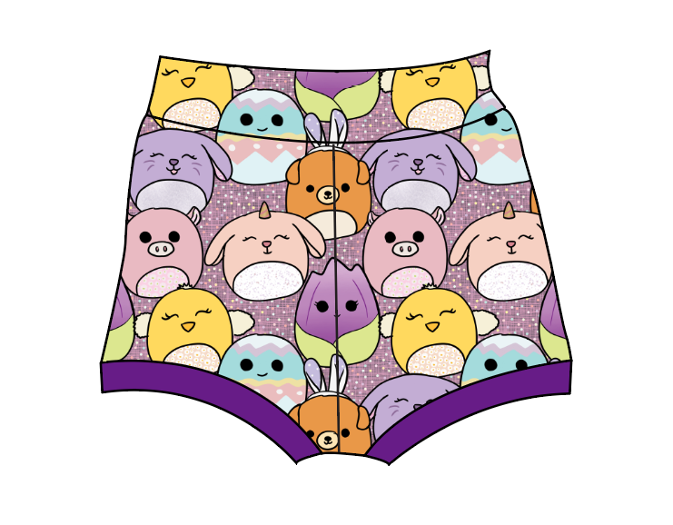 Easter Squish Friends Bummies