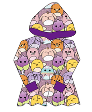 Load image into Gallery viewer, Easter Squish Friends Peplum Hoodie (or Crewneck)