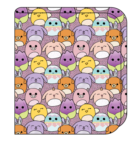 Easter Squish Friends Swaddle Blanket