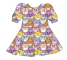 Load image into Gallery viewer, Easter Squish Friends Prairie Dress