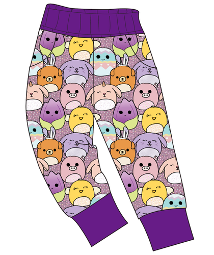 Easter Squish Friends Mens' Joggers and Jogger Shorts