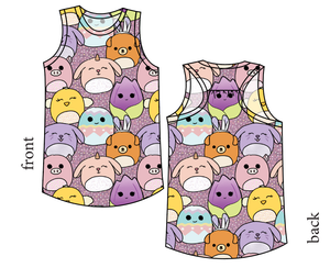 Easter Squish Friends Summer Tank